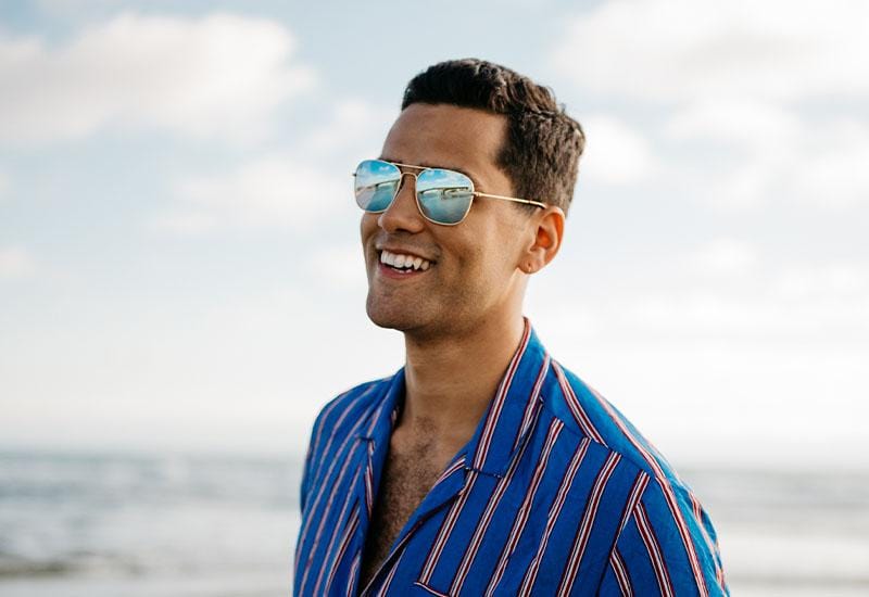 Mount Evans Gold / Sky Blue