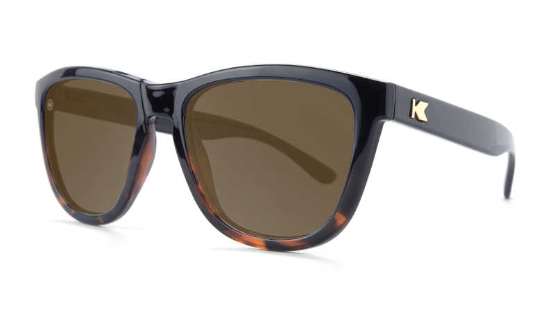 Premiums Glossy Black and Tortoise Shell Fade / Amber#Color_Glossy Black and Tortoise Shell Fade / Amber