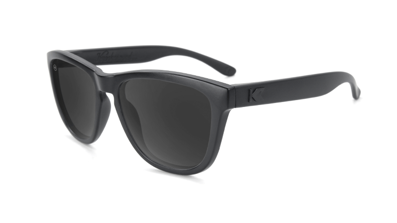 Kids sunglasses with Black Frames and Smoke Lenses, Flyover